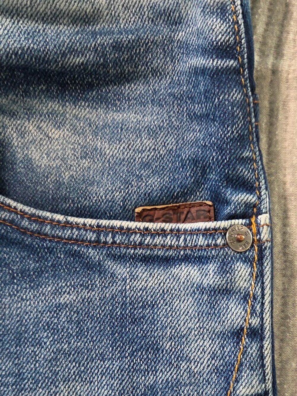 G-Star RAW ARC 3D Slim Jeans Men's 34x32 Blue Distressed Barrel Tapered Denim - Picture 10 of 14
